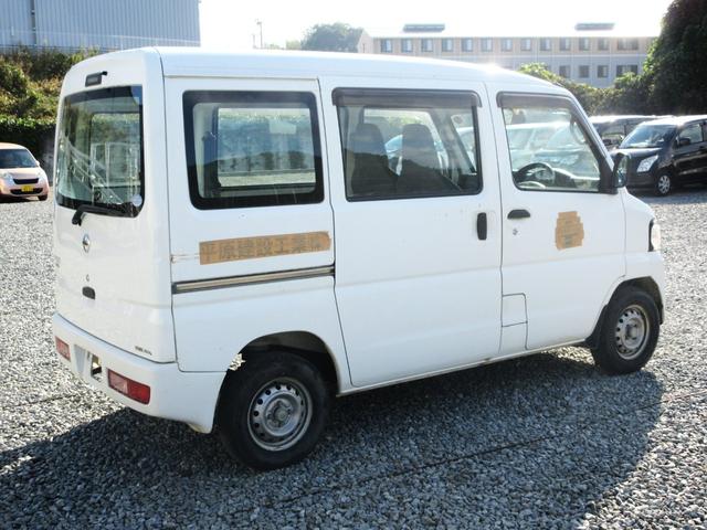 ＮＶ１００クリッパーバン ＤＸ　・ハイルーフ／両側スライド・ドア／ＥＴＣ／集中ドアロック／車検整備付き（6枚目）