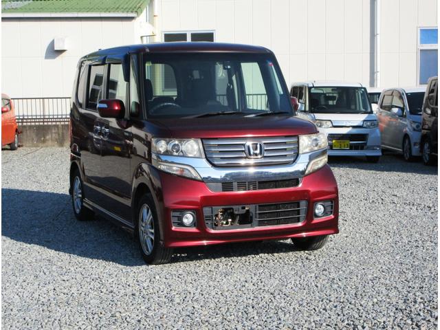 N-BOXカスタム G・Lパッケージ /HDDナビ/Bluetooth/フルセグTV・DVD再生/バックカメラ/片側電動スライド・ドア/両側スライド・ドア/スマートキー/プッシュスタート(8枚目)