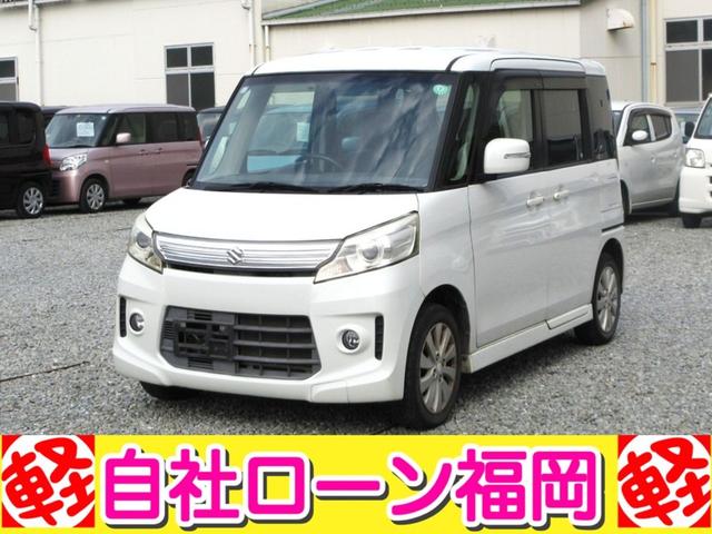 スペーシアカスタム ＸＳ　／ＤＶＤプレーヤー／片側電動スライド・ドア／両側スライド・ドア／スマートキー／プッシュスタート／アルミホイール／アイドリングストップ／ＨＩＤライト／盗難防止（14枚目）