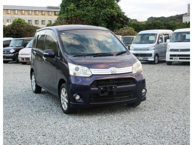 ムーヴ カスタム　Ｘ　／ナビ／ＴＶ／スマートキー／プッシュスタート／アイドリングストップ／アルミホイール／ＨＩＤライト／盗難防止／ＥＴＣ／ウィンカーミラー／タイミングチェーン（5枚目）