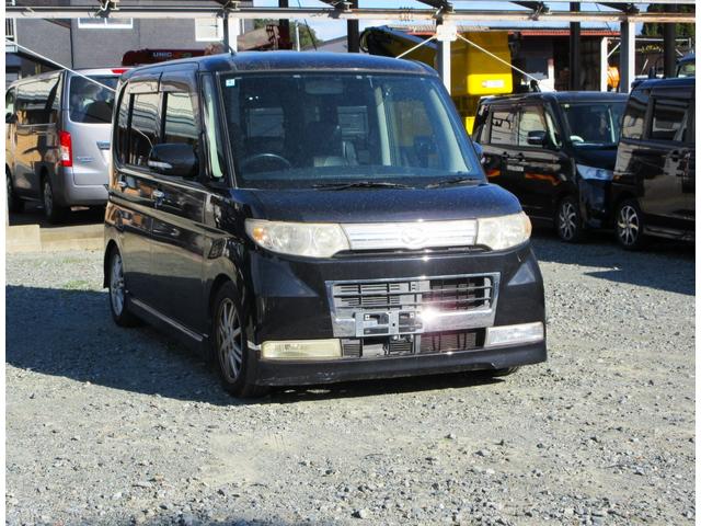 タント カスタムRS /ターボ/電動スライド・ドア/スマートキー/アルミホイール/HIDライト/盗難防止/ETC/ローダウン/ウィンカーミラー/タイミングチェーン(6枚目)