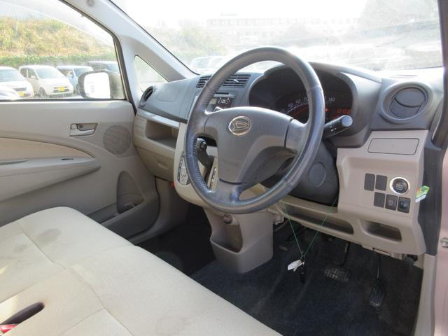 ムーヴ Ｘ　／スマートキー／プッシュスタート／アイドリングストップ／アルミホイール／盗難防止／ＣＤデッキ／電格ミラー／タイミングチェーン（13枚目）