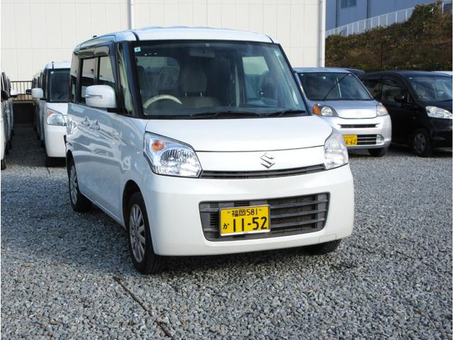 スペーシア Ｔ　／ナビ／Ｂｌｕｅｔｏｏｔｈ／フルセグＴＶ・ＤＶＤ再生／片側電動スライド・ドア／両側スライド・ドア／スマートキー／プッシュスタート／アイドリングストップ（7枚目）