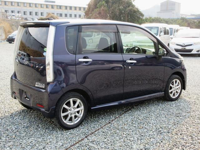 ステラ カスタムＲ　スマートアシスト　／ナビ／Ｂｌｕｅｔｏｏｔｈ／フルセグＴＶ・ＤＶＤ再生／スマートキー／プッシュスタート／アイドリングストップ／レーダーブレーキサポート／横滑り防止装置（8枚目）