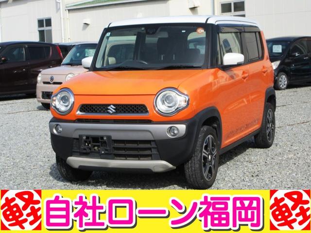 ハスラー Ｘ　／スマートキー／プッシュスタート／４ＷＤ／アイドリングストップ／レーダーブレーキサポート／横滑り防止装置／ＨＩＤライト／盗難防止／ウィンカーミラー（14枚目）