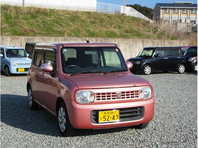 アルトラパン Ｔ　／ターボ／ナビ／Ｂｌｕｅｔｏｏｔｈ／ＤＶＤ再生／スマートキー／プッシュスタート／アルミホイール／盗難防止／ウィンカーミラー／タイミングチェーン（6枚目）