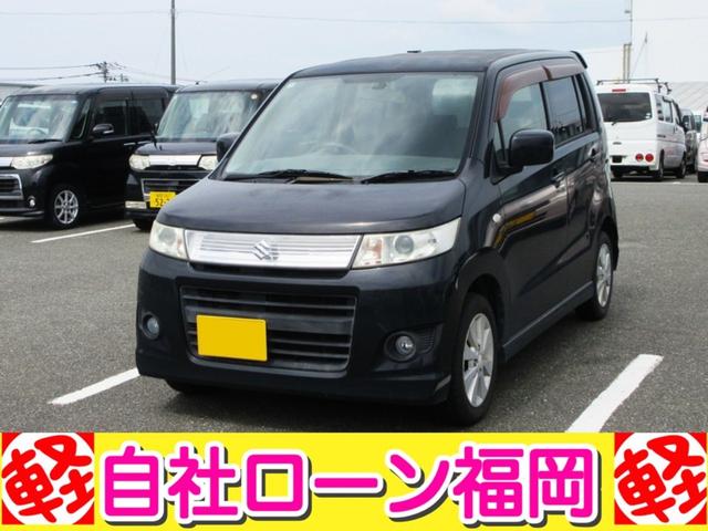 福岡県　ワゴンRプッシュスタート車検２年付き スズキ ワゴンRスティングレー X スマートキー プッシュスタート