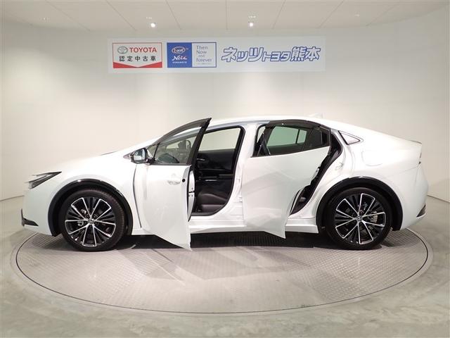 プリウス Ｚ　ＴＶナビ　セキュリティー　ＡＷ　オートエアコン　クルーズコントロール　運転席パワーシート　横滑り防止装置　ＡＢＳ　運転席エアバッグ　パワーウインドウ　メモリナビ　パワステ　キーフリー　スマートキー（4枚目）