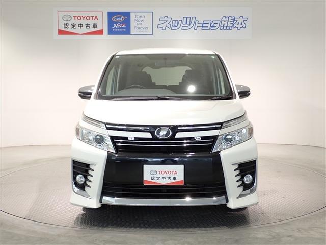 ヴォクシー ＺＳ　煌　地上デジタル　両側パワードア　アイドリングストップ車　パワーウィンド　横滑防止　整備記録簿　ＤＶＤ可　盗難防止装置　スマートエントリー　Ｂカメラ　ＬＥＤヘッドライト　メモリーナビ　３列シート　ＥＴＣ（2枚目）