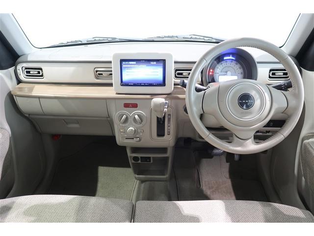 アルトラパン L 前後誤発進抑制 ナビ&TV 横滑り防止装置付き エネチャージ 地デジ 運転席助手席エアバッグ プッシュスタートスマートキー イモビライザー DVD再生可 キーレスエントリーシステム 点検記録簿 ETC(11枚目)