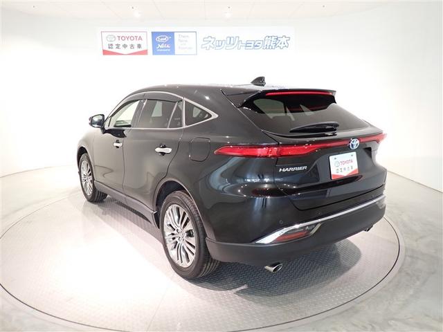 ハリアーハイブリッド Ｚ　パノラミックルーフ　地上デジタル　衝突被害軽減　サイドエアバッグ　ＬＥＤランプ　Ｂモニタ　クルコン　ナビＴＶ　１オーナー　横滑り防止装置　スマートキー　盗難防止システム　ＡＢＳ　アルミ　ＥＴＣ付（3枚目）