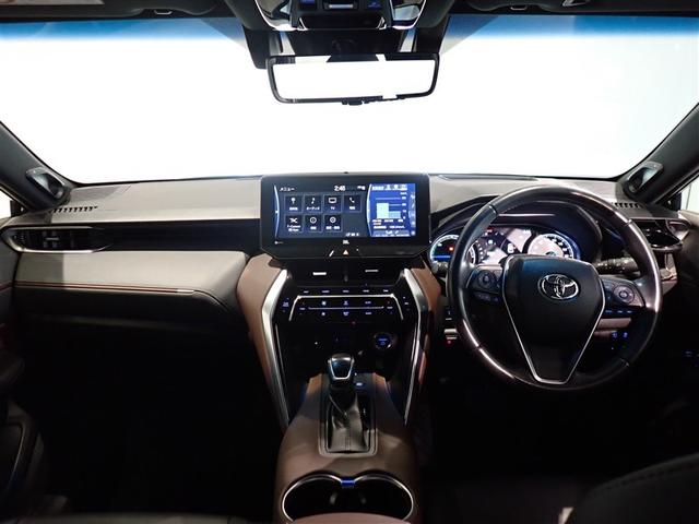 ハリアーハイブリッド Ｚ　パノラミックルーフ　地上デジタル　衝突被害軽減　サイドエアバッグ　ＬＥＤランプ　Ｂモニタ　クルコン　ナビＴＶ　１オーナー　横滑り防止装置　スマートキー　盗難防止システム　ＡＢＳ　アルミ　ＥＴＣ付（10枚目）