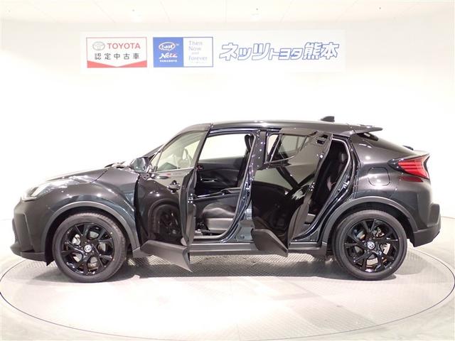 Ｃ－ＨＲ Ｇ　モード　ネロ　セーフティプラス　ＰＣＳ　点検記録簿　ワンオーナ　盗難防止　Ｒカメラ　ＬＥＤライト　フルセグＴＶ　アルミ　クルーズＣ　エアバッグ　ＡＢＳ　スマートキ－　ＥＴＣ車載器　キーフリー　オートエアコン　横滑り防止　ＴＶ（4枚目）