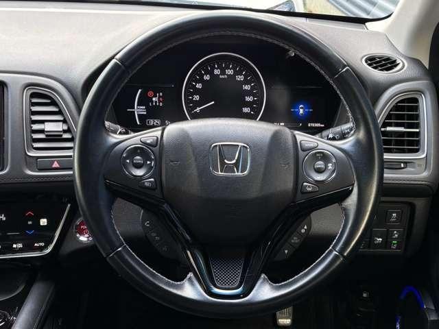 ヴェゼル ハイブリッドＺ・ホンダセンシング　パドルシフト　クルーズコントロール　ナビＴＶ　バックカメラ　Ｂｌｕｅｔｏｏｔｈ　ＵＳＢ　ＨＤＭＩ　ドラレコ　ＥＴＣ　衝突被害軽減ブレーキ　レーンアシスト　オートヘッドライト（15枚目）