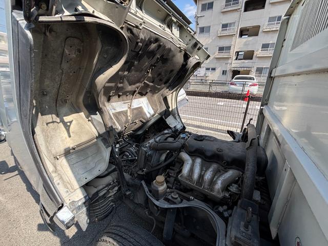 キャンター ダンプ　ダンプ　あおりあり　荷台あおりと運転席後ろ縞鋼板あり運転席助手席ビニールあり　メッキパーツ　ＥＴＣ　ディーゼル（30枚目）