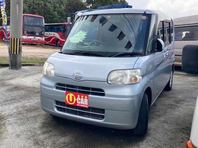 タント Ｌ　ナビ付　走行１２２０００ｋｍ　エアコン　パワステ　パワーウィンドウ　Ｗエアバッグ　ＡＢＳ　キーレス　ＣＶＴ　リアプライバシーガラス　セキュリティアラーム（3枚目）