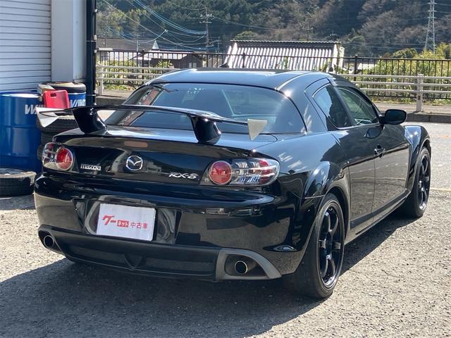 ＲＸ－８ タイプＥ　ＲＡＹＳ１８インチアルミホイール　ＧＴウィング　ＨＩＤヘッドライト　黒革シート　パワーシート　アドバンストキー２個　純正ナビ　クルーズコントロール　横滑り防止装置（37枚目）