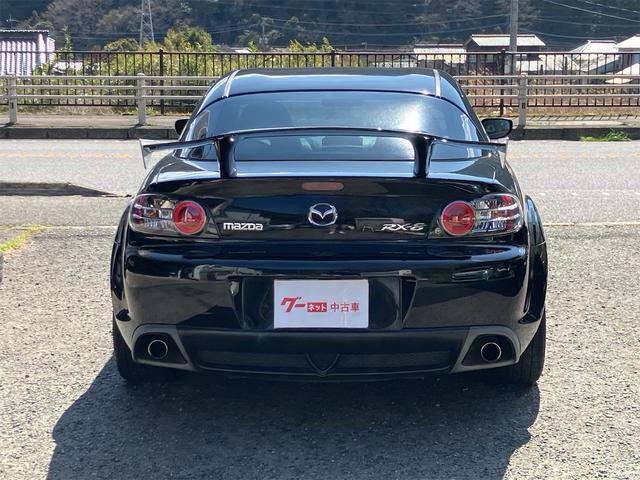 ＲＸ－８ タイプＥ　ＲＡＹＳ１８インチアルミホイール　ＧＴウィング　ＨＩＤヘッドライト　黒革シート　パワーシート　アドバンストキー２個　純正ナビ　クルーズコントロール　横滑り防止装置（38枚目）