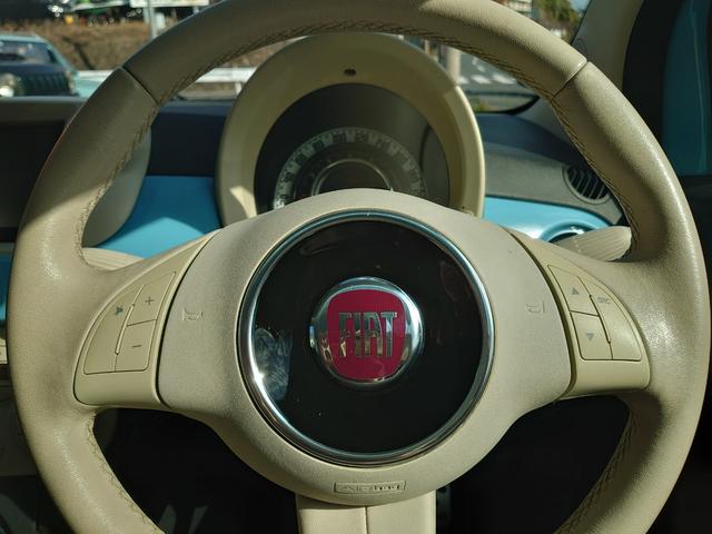 ５００Ｃ ヴォラーレ　限定１５０台　ヴォラーレ　ツインエアラウンジ　インタースコープサウンドシステム　パドルシフト　ブルーボラーレ／アイボリーソフトトップ（12枚目）