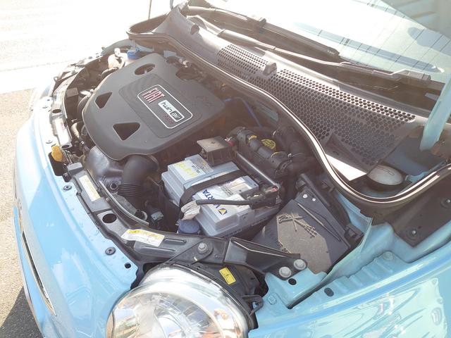 ５００Ｃ ヴォラーレ　限定１５０台　ヴォラーレ　ツインエアラウンジ　インタースコープサウンドシステム　パドルシフト　ブルーボラーレ／アイボリーソフトトップ（18枚目）