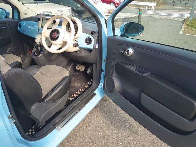 ５００Ｃ ヴォラーレ　限定１５０台　ヴォラーレ　ツインエアラウンジ　インタースコープサウンドシステム　パドルシフト　ブルーボラーレ／アイボリーソフトトップ（20枚目）