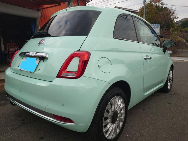 ５００ ツインエア　ラウンジ　ガラスルーフ　チェック柄シート　デジタルインナーミラー　前後ドラレコ　バックカメラ　純正１５ＡＷ（5枚目）