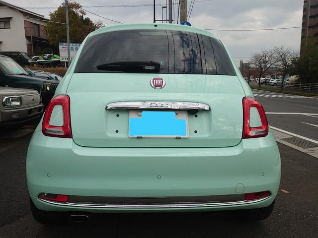 ５００ ツインエア　ラウンジ　ガラスルーフ　チェック柄シート　デジタルインナーミラー　前後ドラレコ　バックカメラ　純正１５ＡＷ（7枚目）