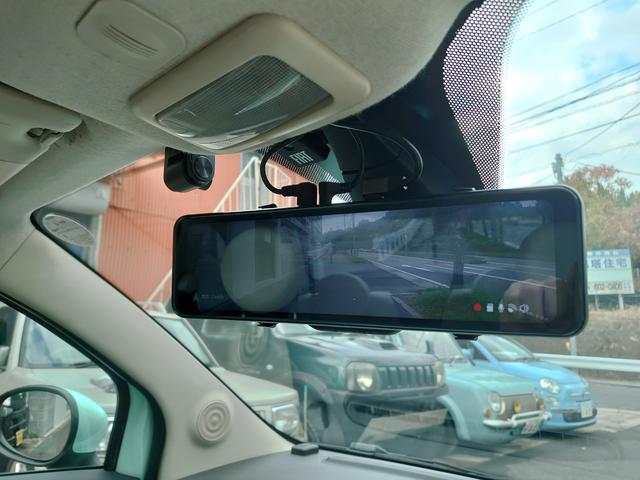 ５００ ツインエア　ラウンジ　ガラスルーフ　チェック柄シート　デジタルインナーミラー　前後ドラレコ　バックカメラ　純正１５ＡＷ（25枚目）