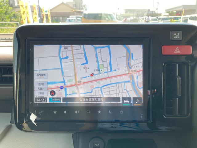 スペーシア ＨＹＢＲＩＤ　Ｘ　ナビ　全方位カメラ　Ｂｌｕｅｔｏｏｔｈ　オートライト　Ｂｌｕｅｔｏｏｔｈ　スライドドア　純正ナビ　プッシュスタート　シートヒーター　オートエアコン　衝突被害軽減システム　横滑り防止機能　衝突安全ボディ　盗難防止システム　全方位カメラ（15枚目）