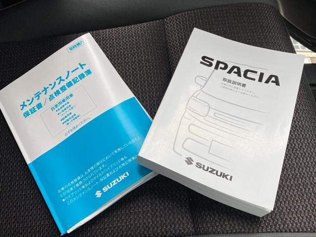 スペーシアカスタム カスタム　ＨＹＢＲＩＤ　ＸＳ　電動パーキングブレーキ　オートライト　スライドドア　プッシュスタート　シートヒーター　オートエアコン　衝突被害軽減システム　横滑り防止機能　衝突安全ボディ　盗難防止システム　電動パーキングブレーキ　ブレーキホールド（62枚目）