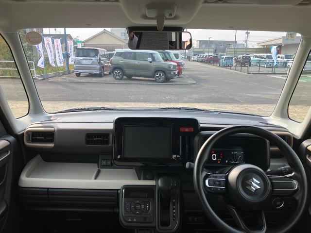 スペーシア HYBRID X 両側電動スライドドア マルチユースフラップ 後席両側電動スライドドア プッシュスタート シートヒーター オートエアコン 衝突被害軽減システム アイドリングストップ 横滑り防止機能 衝突安全ボディ 盗難防止システムマルチユースフラップ(12枚目)