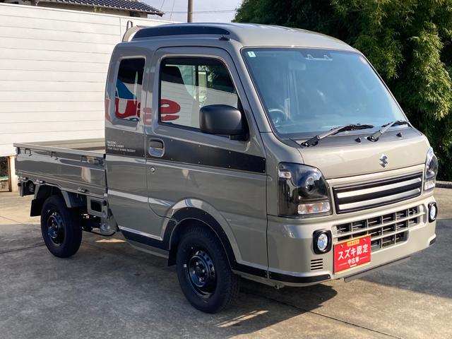 スーパーキャリイ スーパーキャリイ　Ｘリミテッド　５型　キーレスエントリー　オートライト　ＬＥＤヘッドライトライト　衝突被害軽減システム　アイドリングストップ　横滑り防止機能　衝突安全ボディ　キーレスエントリー（5枚目）