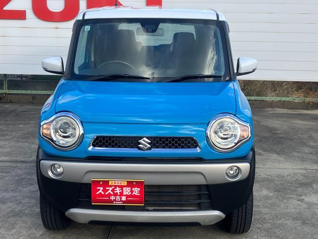 ハスラー Ｘ　ＭＲ３１Ｓ．ＭＲ４１Ｓ　ナビ　シートヒーター　２トーン　オートライト　Ｂｌｕｅｔｏｏｔｈ　ナビ　プッシュスタート　シートヒータ　オートエアコン　衝突被害軽減システム　アイドリングストップ　横滑り防止機能　衝突安全ボディ　盗難防止システム　ＨＩＤヘッドライト（4枚目）