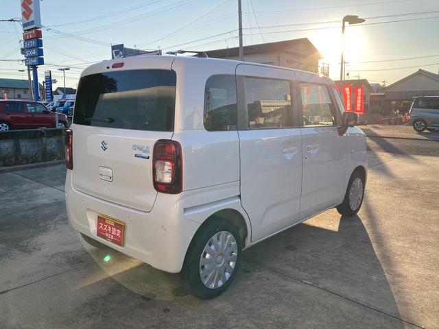 ワゴンＲスマイル ＨＹＢＲＩＤ　Ｓ　３型　左後電動スライド　ナビ　全方位カメラ　オートライト　スライドドア　純正ナビ　プッシュスタート　シートヒーター　オートエアコン　衝突被害軽減システム　アイドリングストップ　横滑り防止機能　衝突安全ボディ　盗難防止システム　全方位カメラ（8枚目）