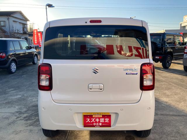 ワゴンＲスマイル ＨＹＢＲＩＤ　Ｓ　３型　左後電動スライド　ナビ　全方位カメラ　オートライト　スライドドア　純正ナビ　プッシュスタート　シートヒーター　オートエアコン　衝突被害軽減システム　アイドリングストップ　横滑り防止機能　衝突安全ボディ　盗難防止システム　全方位カメラ（9枚目）