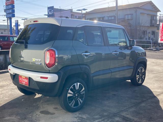 クロスビー ＨＹＢＲＩＤ　ＭＺ　４型　２トーン　ＡＣＣ　パドルシフト　オートライト　プッシュスタート　シートヒーター　オートエアコン　衝突被害軽減Ｂ　横滑り防止機能　衝突安全ボディ　盗難防止システム　アイドリングストップ　２トーン　パドルシフト　クルーズコントロール（8枚目）