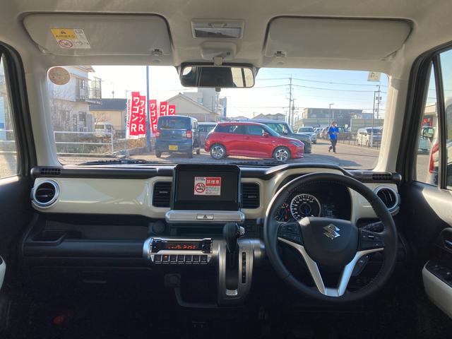 クロスビー ＨＹＢＲＩＤ　ＭＺ　４型　２トーン　ＡＣＣ　パドルシフト　オートライト　プッシュスタート　シートヒーター　オートエアコン　衝突被害軽減Ｂ　横滑り防止機能　衝突安全ボディ　盗難防止システム　アイドリングストップ　２トーン　パドルシフト　クルーズコントロール（66枚目）