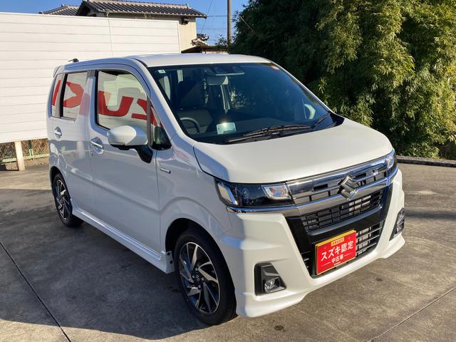 ワゴンＲカスタムＺ カスタムＺ　ＨＹＢＲＩＤ　ＺＴ　４型　ディスプレイオーデオ　オートライト　Ｂｌｕｅｔｏｏｔｈ　プッシュスタート　シートヒーター　オートエアコン　衝突被害軽減システム　横滑り防止機能　衝突安全ボディ　盗難防止システム　ディスプレイオーデオ　全方位カメラ（6枚目）