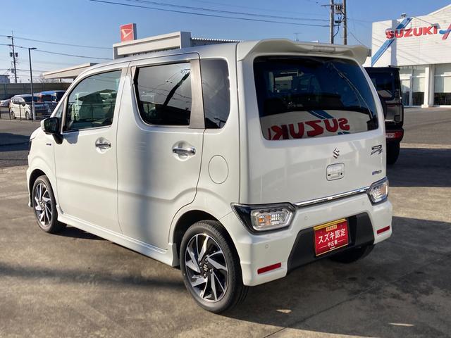 ワゴンＲカスタムＺ カスタムＺ　ＨＹＢＲＩＤ　ＺＴ　４型　ディスプレイオーデオ　オートライト　Ｂｌｕｅｔｏｏｔｈ　プッシュスタート　シートヒーター　オートエアコン　衝突被害軽減システム　横滑り防止機能　衝突安全ボディ　盗難防止システム　ディスプレイオーデオ　全方位カメラ（10枚目）