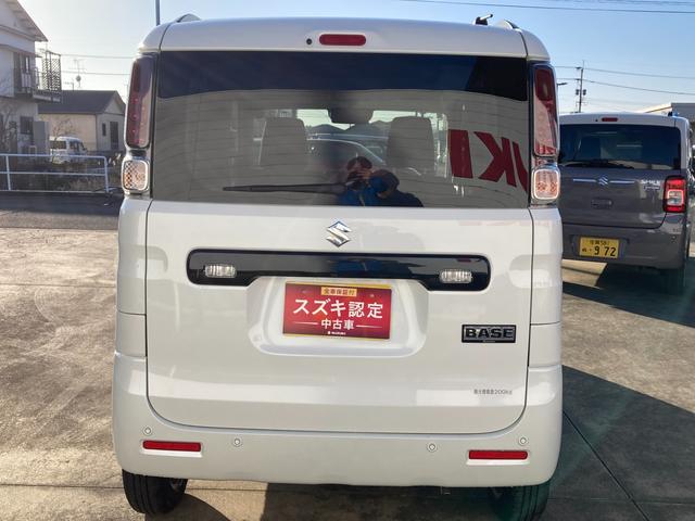 スペーシアベース ＸＦ　２型　右後パワスラ　ＡＣＣ　マルチボード　オートライト　オートライト　右後ろパワースライドドア　プッシュスタート　シートヒーター　オートエアコン　衝突被害軽減システム　横滑り防止機能　衝突安全ボディ　盗難防止システム　アダクティブクルーズコントロール（8枚目）