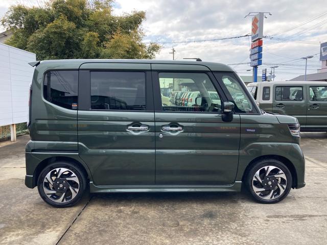 スペーシアカスタム カスタム　ＨＹＢＲＩＤ　ＸＳターボ　ナビ　全方位カメラ　オートライト　Ｂｌｕｅｔｏｏｔｈ　両側パワースライドドア　純正ナビ　プッシュスタート　シートヒーター　オートエアコン　衝突被害軽減システム　アイドリングストップ　横滑り防止機能　衝突安全ボディ（6枚目）