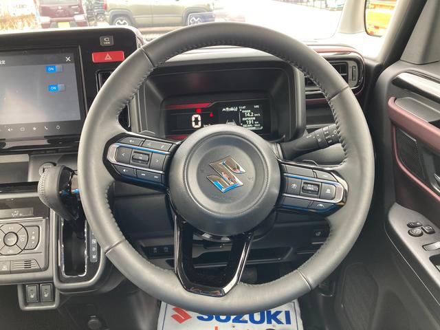 スペーシアカスタム カスタム　ＨＹＢＲＩＤ　ＸＳターボ　ナビ　全方位カメラ　オートライト　Ｂｌｕｅｔｏｏｔｈ　両側パワースライドドア　純正ナビ　プッシュスタート　シートヒーター　オートエアコン　衝突被害軽減システム　アイドリングストップ　横滑り防止機能　衝突安全ボディ（21枚目）