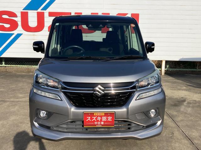 ソリオバンディット バンディット　ＨＹＢＲＩＤ　ＭＶ　２型　ＭＡ３６Ｓ　ナビ　ドライブレコーダー　オートライト　Ｂｌｕｅｔｏｏｔｈ　スライドドア　ナビ　プッシュスタート　シートヒーター　オートエアコン　ＥＴＣ　衝突被害軽減システム　横滑り防止機能　衝突安全ボデ　盗難防止システム（7枚目）