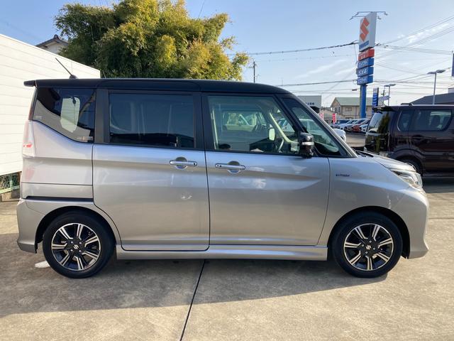 ソリオバンディット バンディット　ＨＹＢＲＩＤ　ＭＶ　２型　ＭＡ３６Ｓ　ナビ　ドライブレコーダー　オートライト　Ｂｌｕｅｔｏｏｔｈ　スライドドア　ナビ　プッシュスタート　シートヒーター　オートエアコン　ＥＴＣ　衝突被害軽減システム　横滑り防止機能　衝突安全ボデ　盗難防止システム（9枚目）