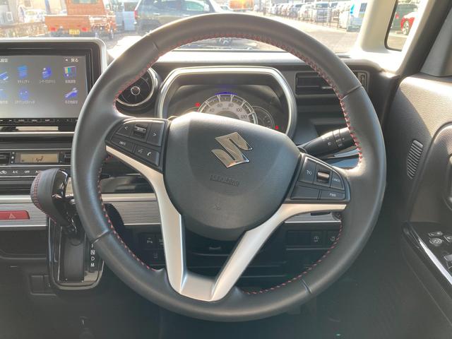 スペーシア カスタム　ＨＹＢＲＩＤ　ＸＳターボ　ＭＫ５３Ｓ　ナビ　ドライブレコーダー　オートライト　　スライドドア　プッシュスタート　シートヒーター　オートエアコン　ＥＴＣ　衝　突被害軽減システム　横滑り防止機能　衝突安全ボディ　両側パワスラ（31枚目）