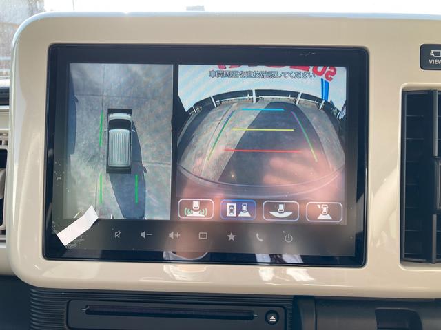 ワゴンＲスマイル ＨＹＢＲＩＤ　Ｘ　３型　ナビ　全方位カメラ　両側パワスラ　オートライト　Ｂｌｕｅｔｏｏｔｈ　スライドドア　純正ナビ　プッシュスタート　シートヒーター　オートエアコン　衝突被害軽減システム　横滑り防止機能　衝突安全ボディ　盗難防止システム（3枚目）