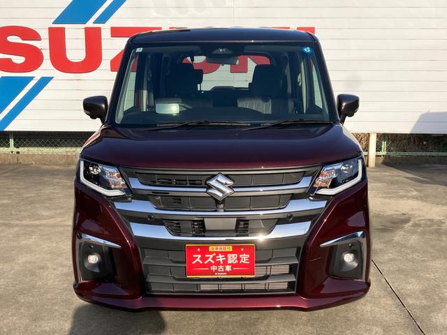 ソリオ ＨＹＢＲＩＤ　ＭＺ　３型　ナビ　全方位カメラ　電動パーキング　オートライト　Ｂｌｕｅｔｏｏｔｈ　スライドドア　純正ナビ　プッシュスタート　シートヒーター　オートエアコン　衝突被害軽減システム　横滑り防止機能　衝突安全ボディ　盗難防止システム　電動パーキング（6枚目）