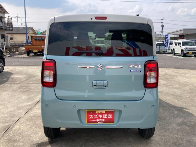 ワゴンＲスマイル ＨＹＢＲＩＤ　Ｘ　３型　ナビ　全方位カメラ　両側パワスラ　オートライト　スライドドア　純正ナビ　プッシュスタート　シートヒーター　オートエアコン　禁煙車　衝突被害軽減システム　横滑り防止機能　衝突安全ボディ　盗難防止システム　電動パーキング（10枚目）