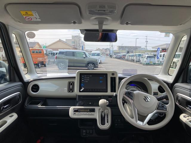 ワゴンＲスマイル ＨＹＢＲＩＤ　Ｘ　３型　ナビ　全方位カメラ　両側パワスラ　オートライト　スライドドア　純正ナビ　プッシュスタート　シートヒーター　オートエアコン　禁煙車　衝突被害軽減システム　横滑り防止機能　衝突安全ボディ　盗難防止システム　電動パーキング（61枚目）