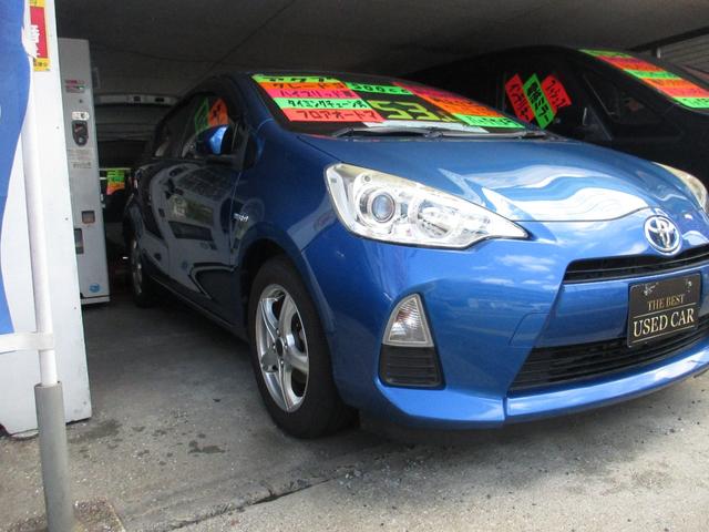 アクア Ｓ　無事故車　車検２年付き　純正ナビ　ＴＶ・ＣＤ・ＥＴＣ　Ｂｌｕｅｔｏｏｔｈ　　バックカメラ　社外アルミ（30枚目）